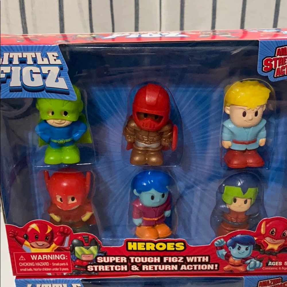Little figz heroes/ monster set - Picture 2 of 4